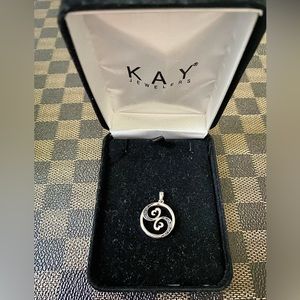Kay Jewelers Jane Seymour Open Hearts Diamond Pendant The Wave 🌊